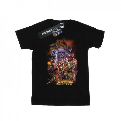 Marvel Katoenen T-shirt van  Girls Avengers Infinity War-personageposter