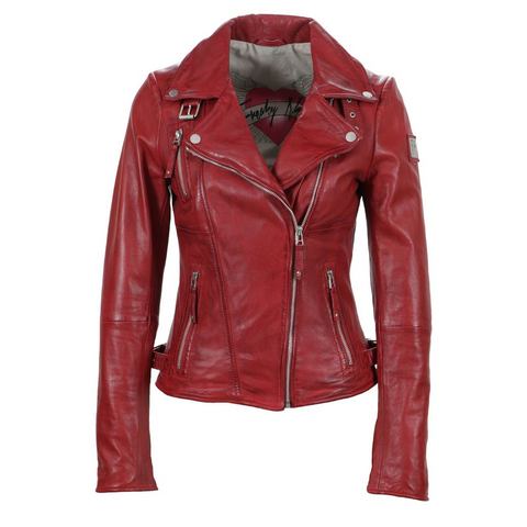 Freaky Nation Leren jack Biker Princess