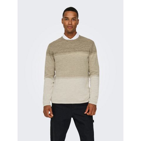 ONLY & SONS Gebreide trui ONSFELIX REG 12 CREW KNIT NOOS