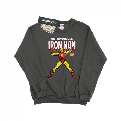 Marvel Heren Iron Man Chains Sweatshirt