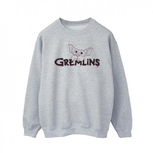 Pertemba FR - Apparel Het Gremlins herenlogolijnsweatshirt