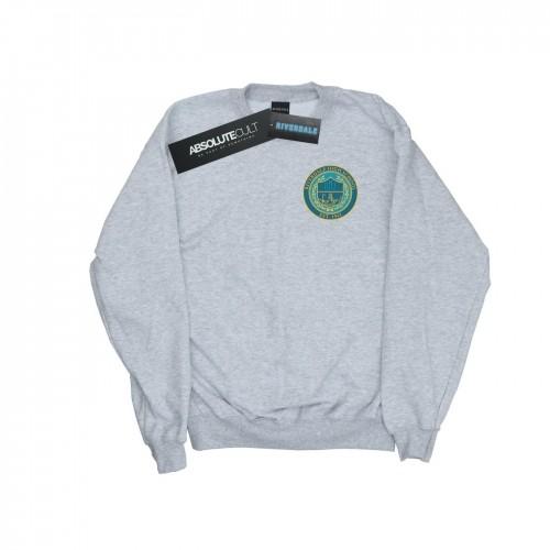 Riverdale Heren High School Crest borstprint sweatshirt