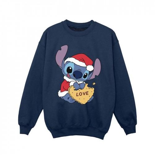 Disney Lilo en Stitch Christmas Love Biscuit-sweater voor meisjes