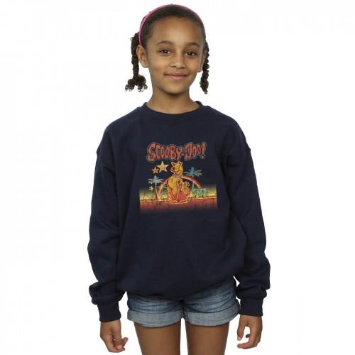 Scooby Doo meisjes palmbomen sweatshirt