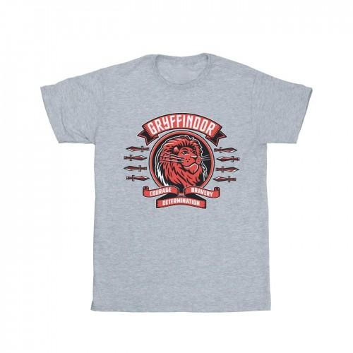 Harry Potter meisjes Gryffindor Toon Crest katoenen T-shirt