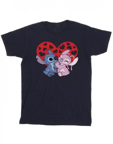 Disney meisjes Lilo & Stitch harten katoenen T-shirt