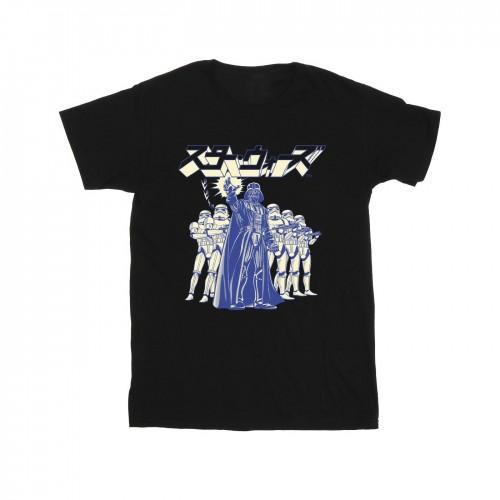 Star Wars Girls Japanese Darth Cotton T-Shirt