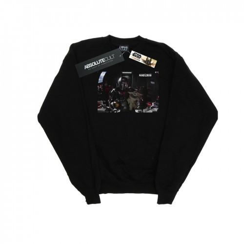 Star Wars jongens het Mandalorian Mando en co-piloot sweatshirt