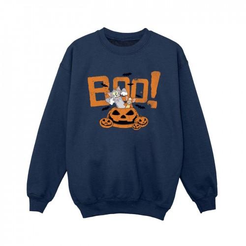 Pertemba FR - Apparel Tom & Jerry Jongens Halloween Boo! Sweatshirt