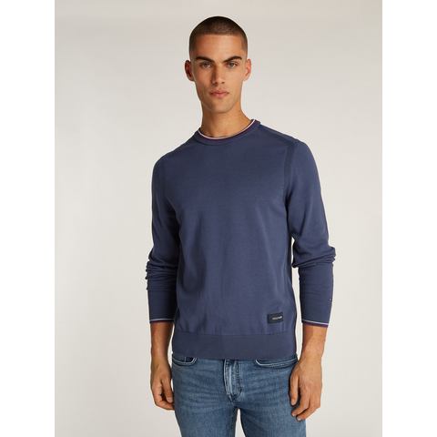 Tommy Hilfiger Trui met ronde hals RWB COTTON CREW NECK