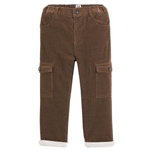 LA REDOUTE COLLECTIONS Rechte broek in geribd fluweel, voering in jersey