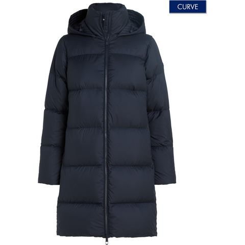 Tommy Hilfiger Curve Gewatteerde jas CRV CASUAL HW DOWN HOOD COAT