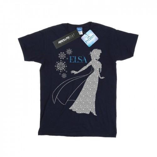 Disney jongens Frozen Elsa kerst silhouet T-shirt