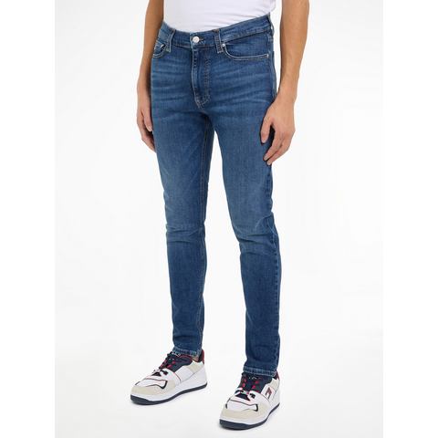 TOMMY JEANS Skinny fit jeans SIMON SKNY met gestempeld logo