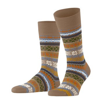 Burlington Country Fair Isle Wool Sock