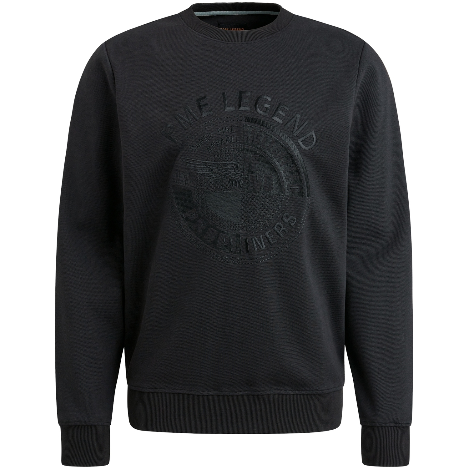 PME Legend Male Sweaters Psw2410472 Crewneck Pique Double Face Sweat