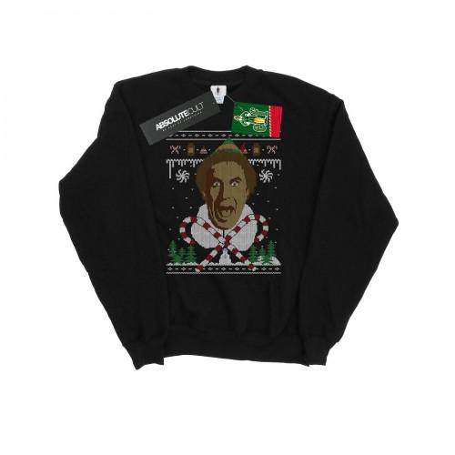 Elf Heren Kerst Fair Isle Sweatshirt