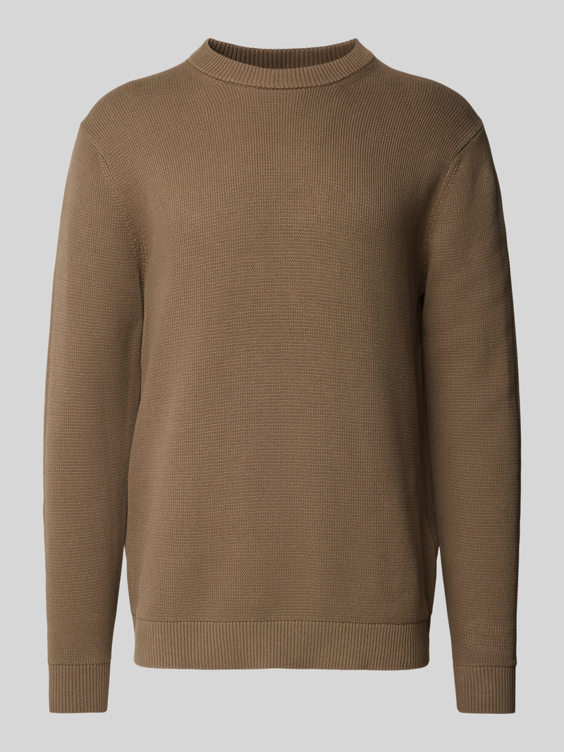 Selected Homme Gebreide pullover met ronde hals, model 'DANE'