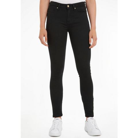 Tommy Hilfiger Skinny fit jeans HERITAGE COMO SKINNY RW met -logobadge (TH FLEX COMO SKINNY RW)