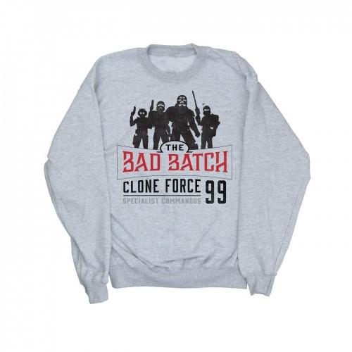 Star Wars Heren The Bad Batch Clone Force 99 katoenen sweatshirt