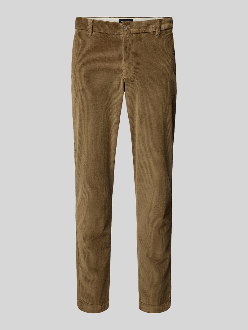 Jack & jones Tapered fit corduroy broek met steekzakken, model 'CORDUROY'