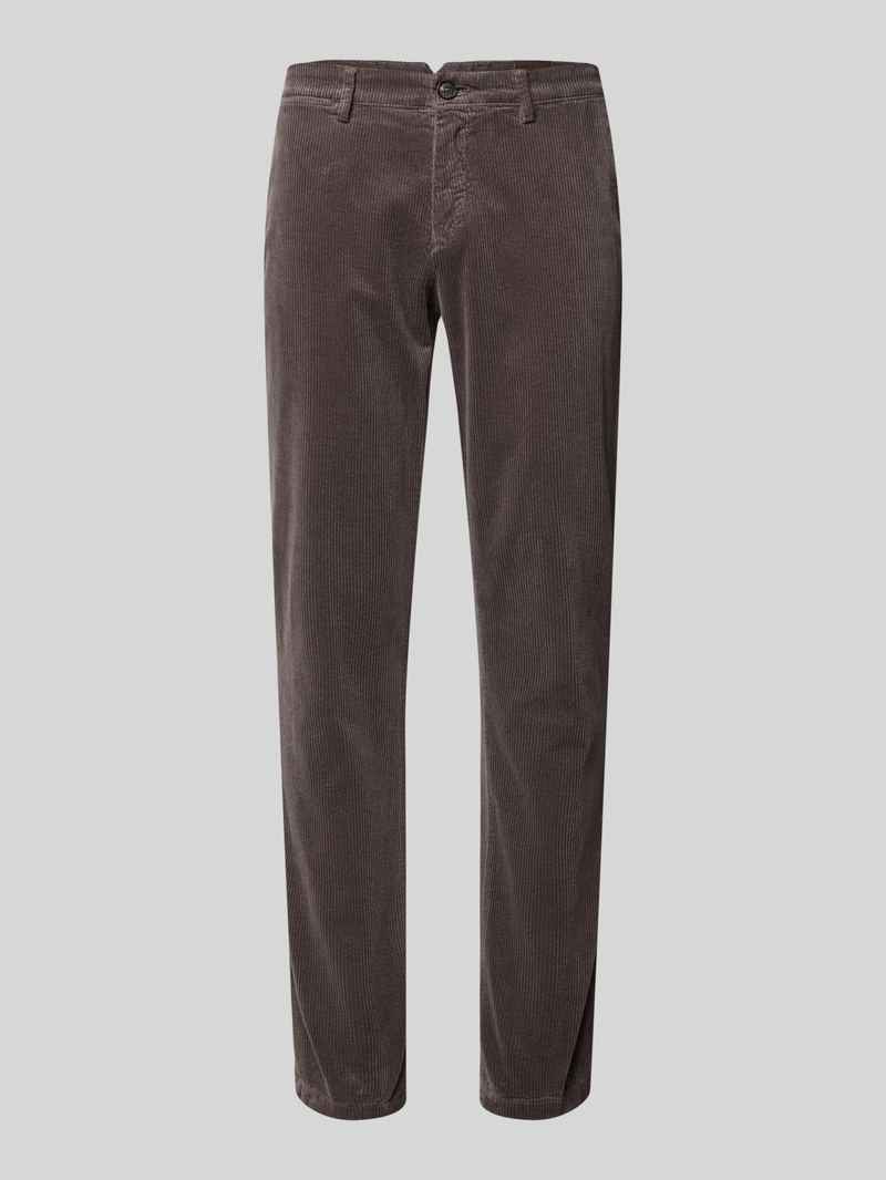 G1920 Slim fit corduroy broek, model 'Subway'