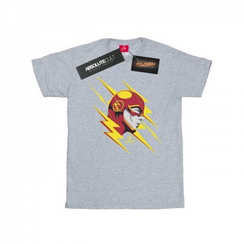 DC Comics Girls The Flash Lightning Portret katoenen T-shirt