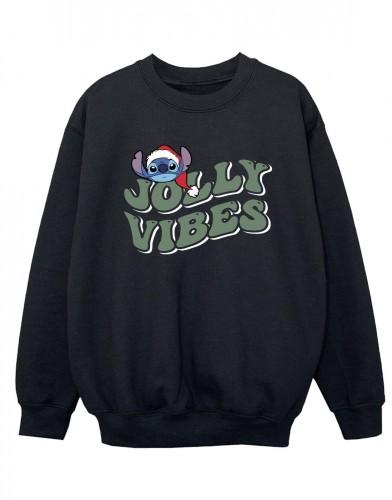 Disney Boys Lilo & Stitch Jolly Chilling Vibes Sweatshirt