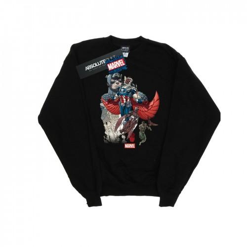 Marvel Boys Captain America Falcon Evolution-sweatshirt