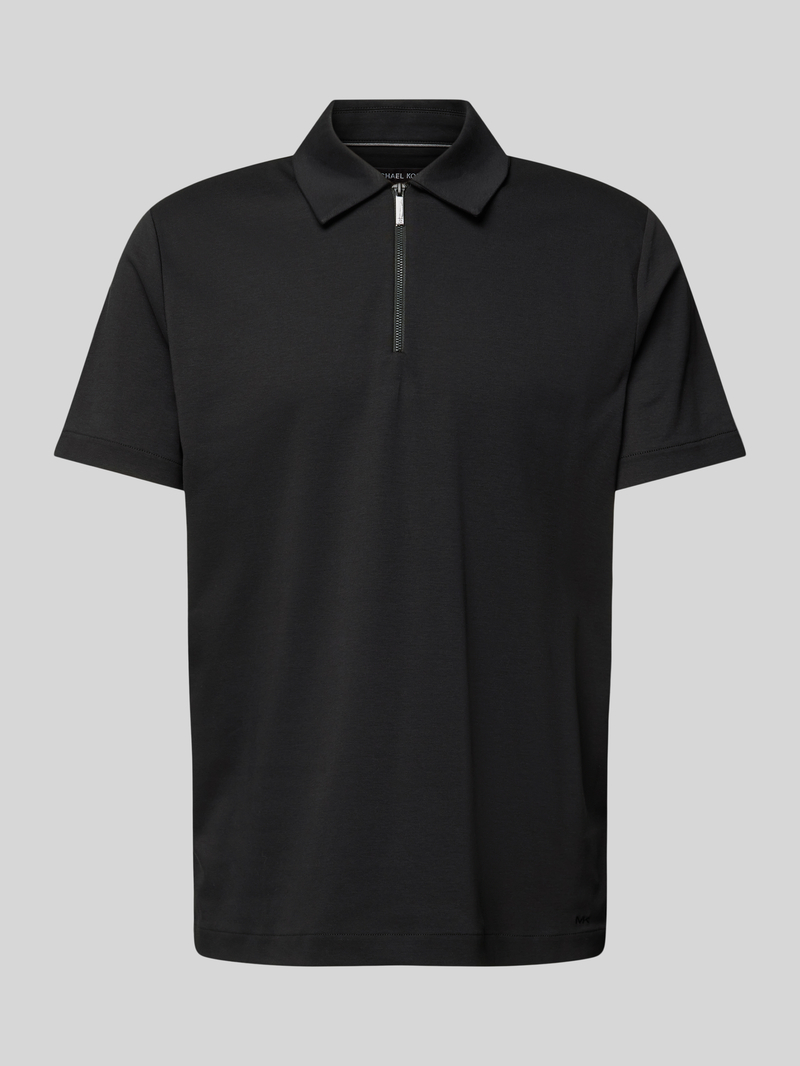 Michael Kors Poloshirt met zijsplitten, model 'INTERLOCK'