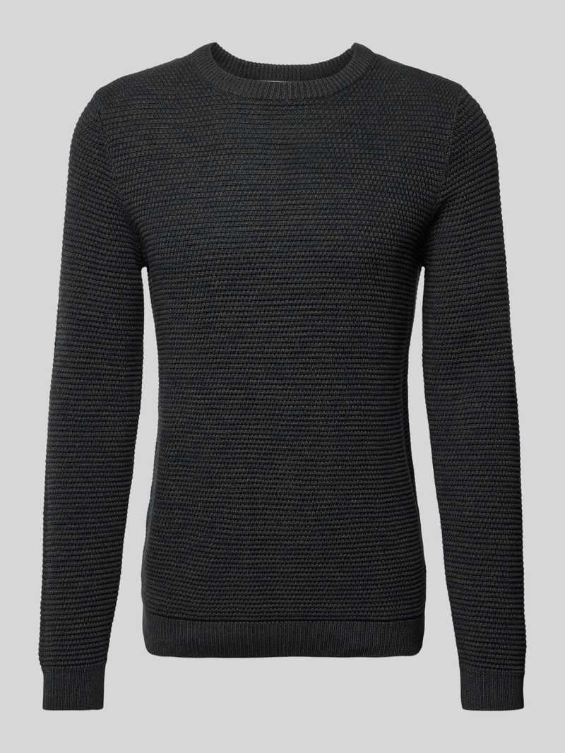 Selected Homme Gebreide pullover met ronde hals, model 'NEWVINCEBUBBL'