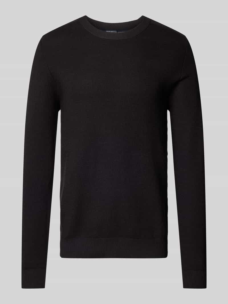 JOOP! Collection Gebreide pullover met ronde hals, model 'Marioson'