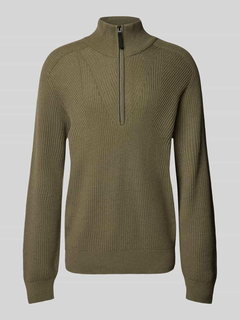 AlphaTauri Gebreide pullover met opstaande kraag, model 'FINTO'