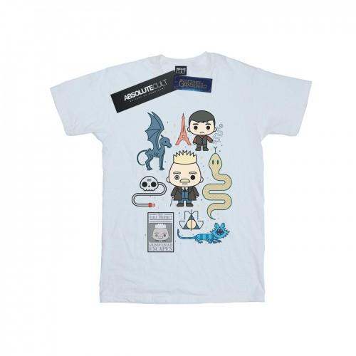 Pertemba FR - Apparel Fantastische beesten jongens Chibi Grindelwald T-shirt