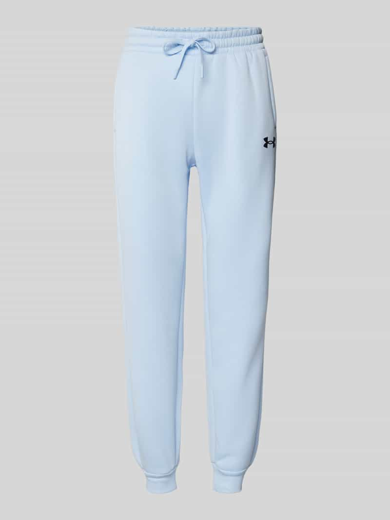 Under Armour Regular fit sweatbroek met logoprint