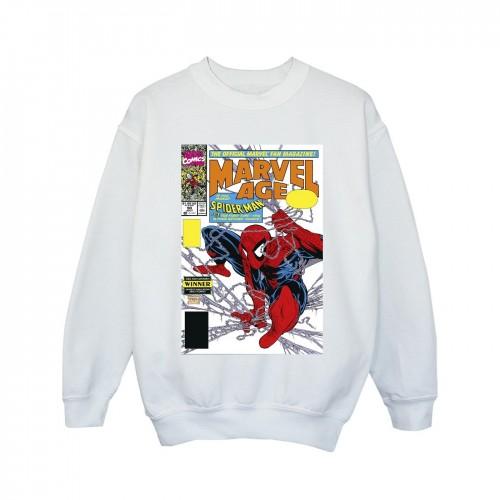 Marvel Girls Spider-Man  Age Comic Cover-sweatshirt