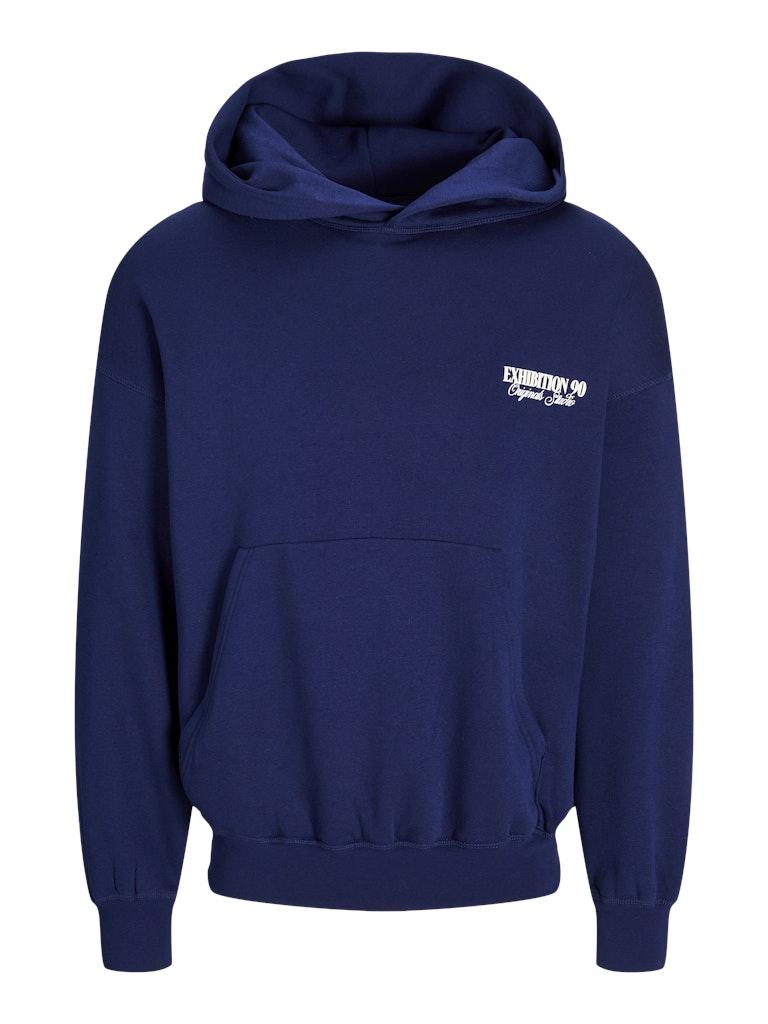 Jack and Jones Jorroxbury Back Sweat Hood Ln