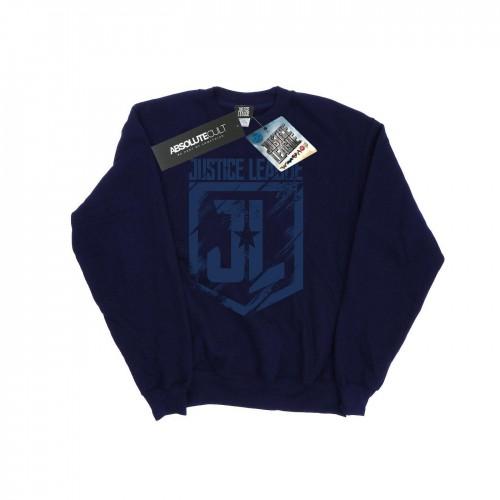 DC Comics Heren Justice League Movie Indigo Logo Sweatshirt