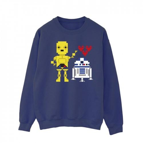 Star Wars heren hart robot sweatshirt