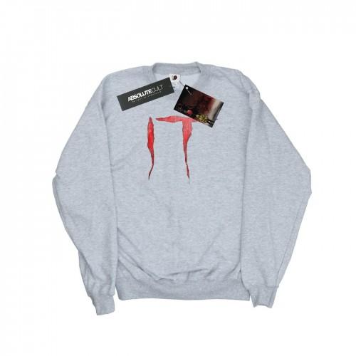 It Het heren sweatshirt met verontrust logo