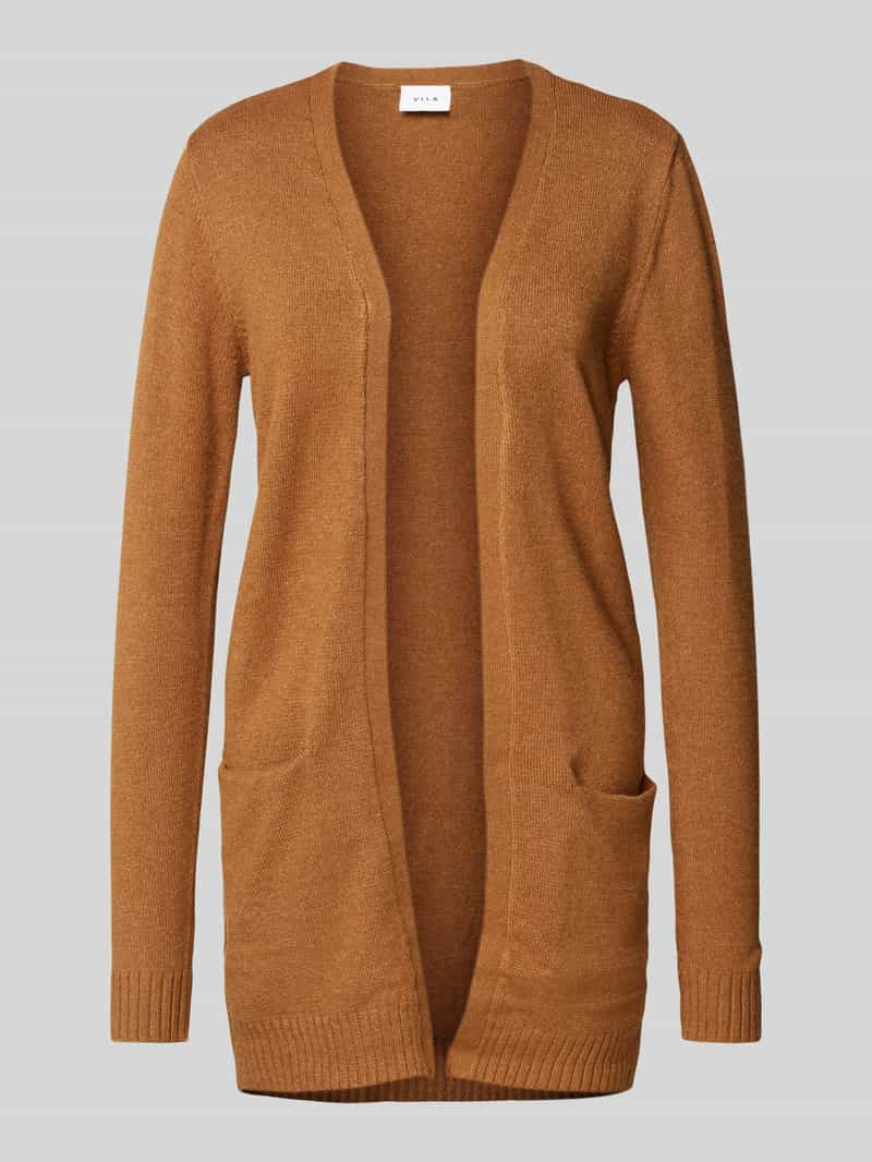 Vila Gebreide cardigan met steekzakken, model 'VIRIL'