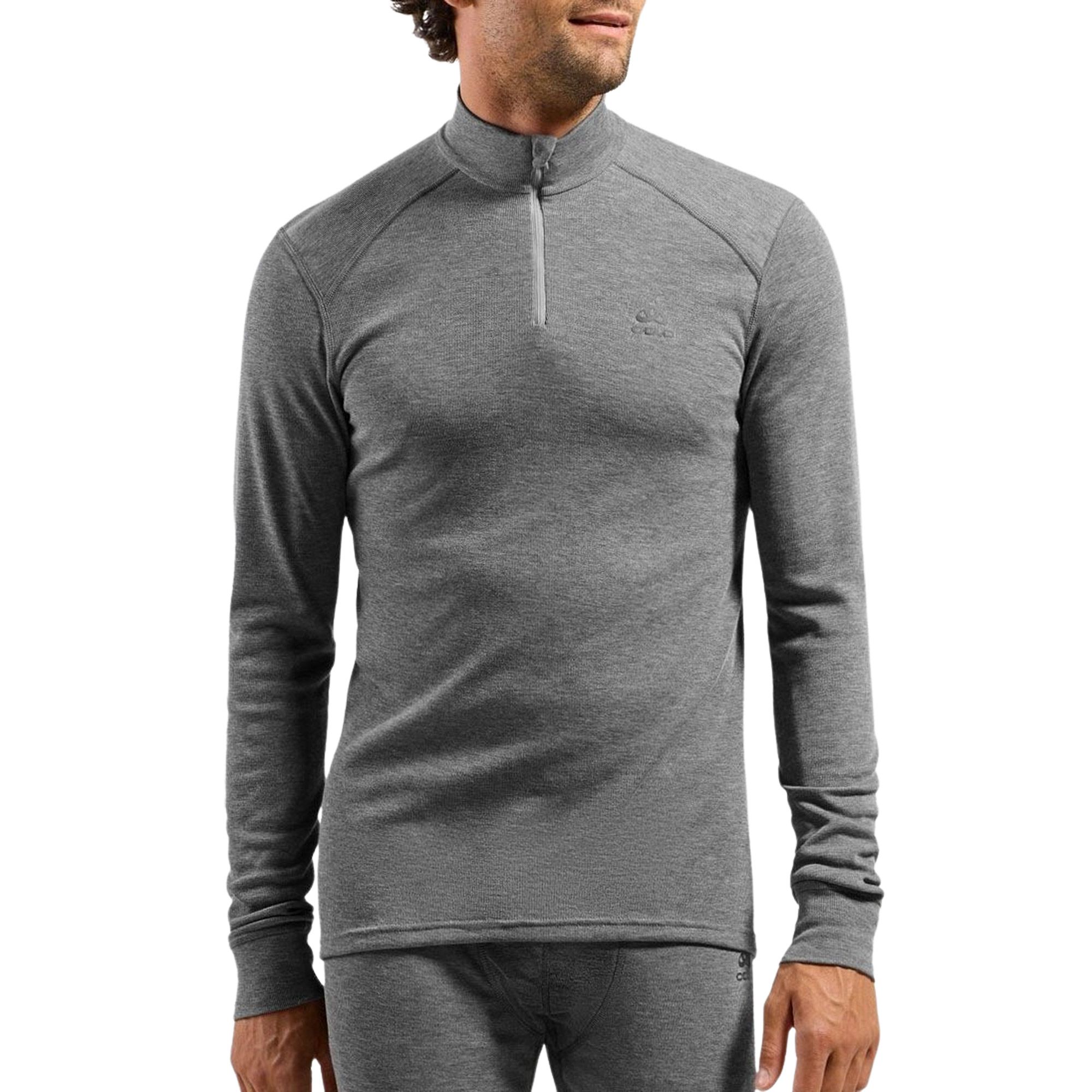 Odlo Active Warm Eco Base Layer Longsleeve Half Zip Heren