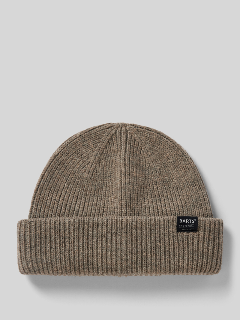 Barts Beanie met labeldetail, model 'FEODORE'