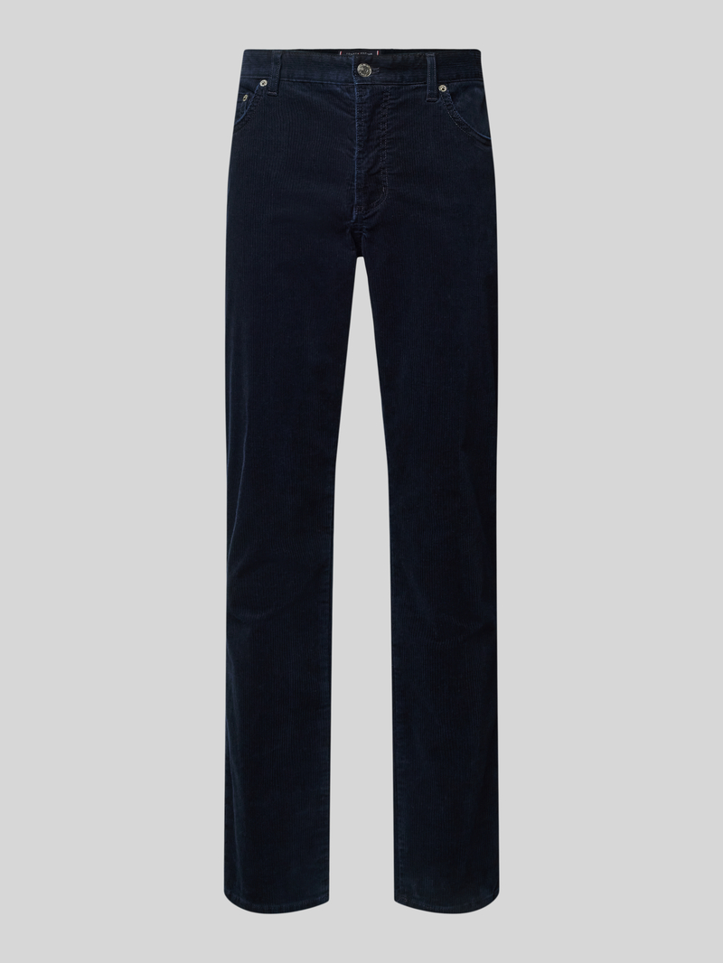 Tommy Hilfiger Straight leg corduroy broek in 5-pocketmodel, model 'DENTON'