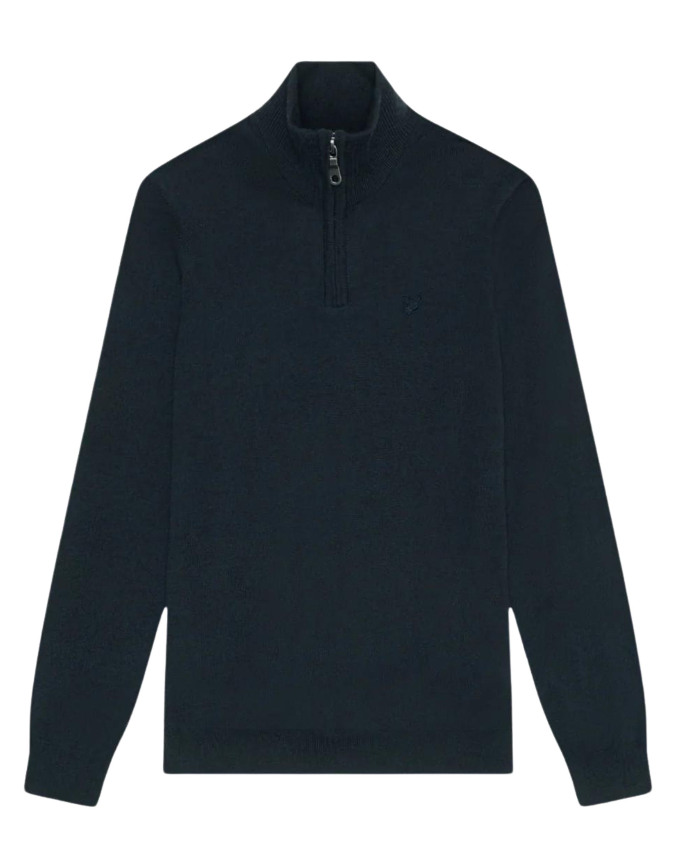 Lyle and Scott Lyle&scott tonal eagle merino quarter zip jumper truien kn2122vc