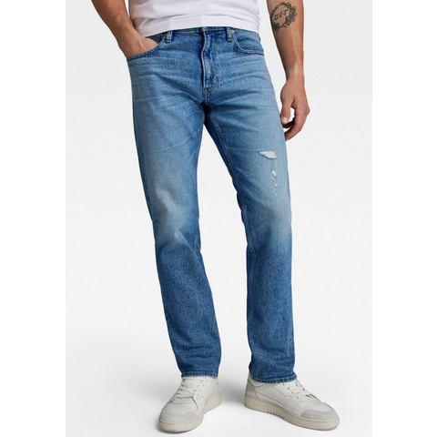 G-Star RAW Straight jeans Mosa Straight met lichte naden