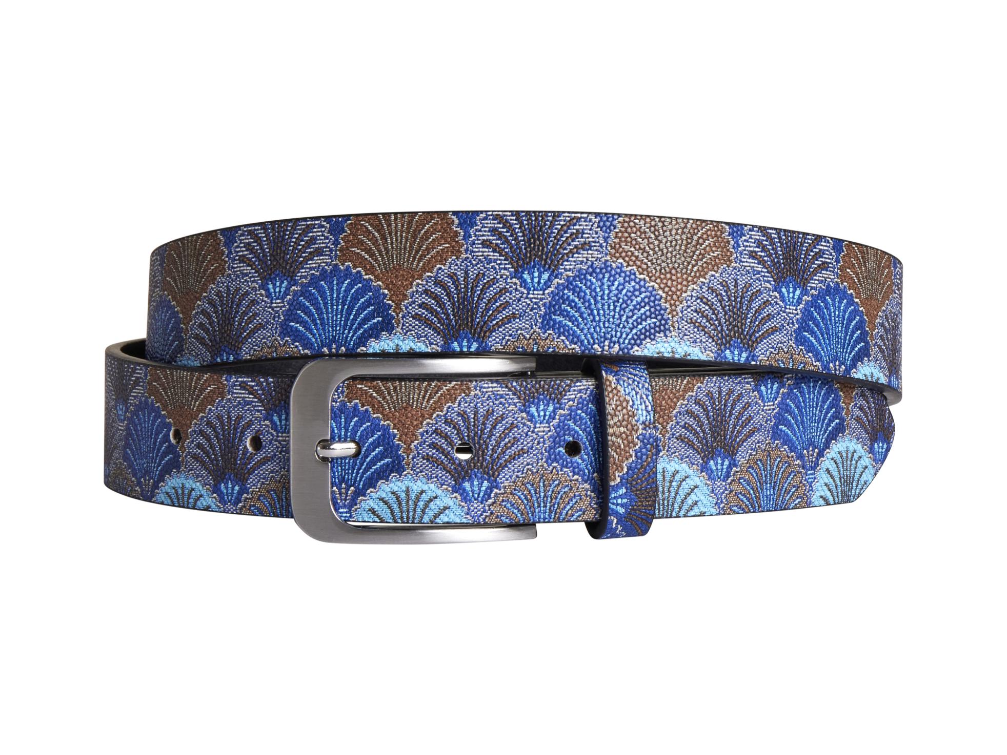 Lureaux Blue Blazing (Riem)  - Nette Riemen Voor Heren