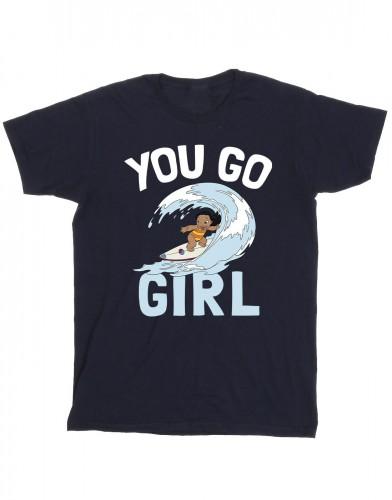 Disney meisjes Lilo en Stitch You Go Girl katoenen T-shirt