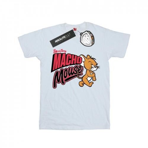 Tom And Jerry Girls Macho Mouse Cotton T-Shirt