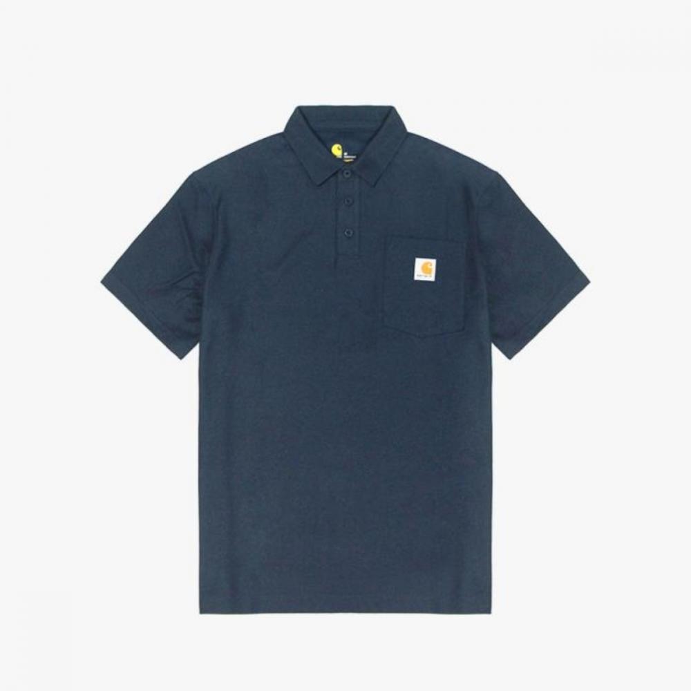 Carhartt K570  Pocket Kara Short Sleeve Tee NAVY 1008 1008